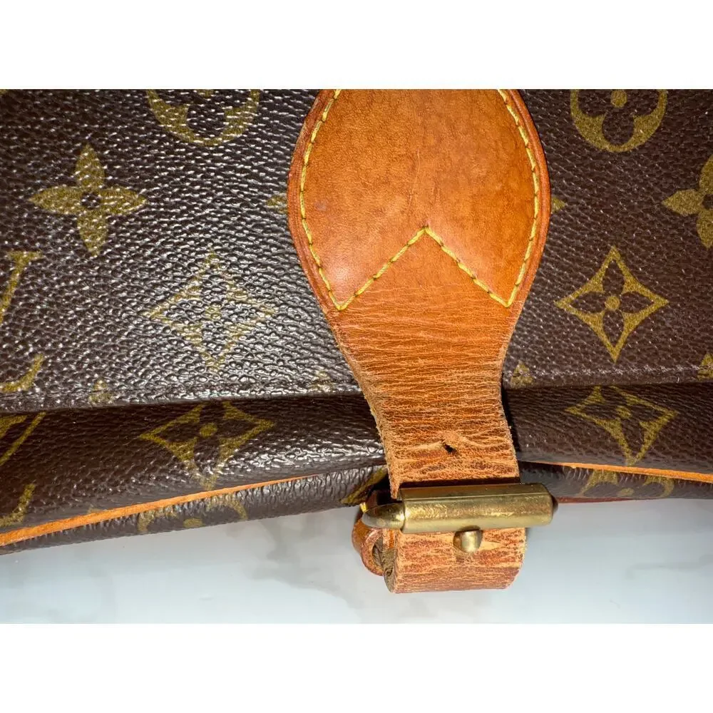 Louis Vuitton Cartouchiere MM Monogram Canvas Crossbody Bag - Picture 8 of 14